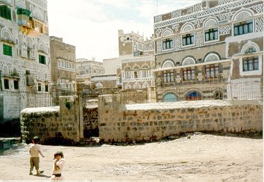 Maidan al-Qalis, famous churchsite at Sanaa (Yemen)